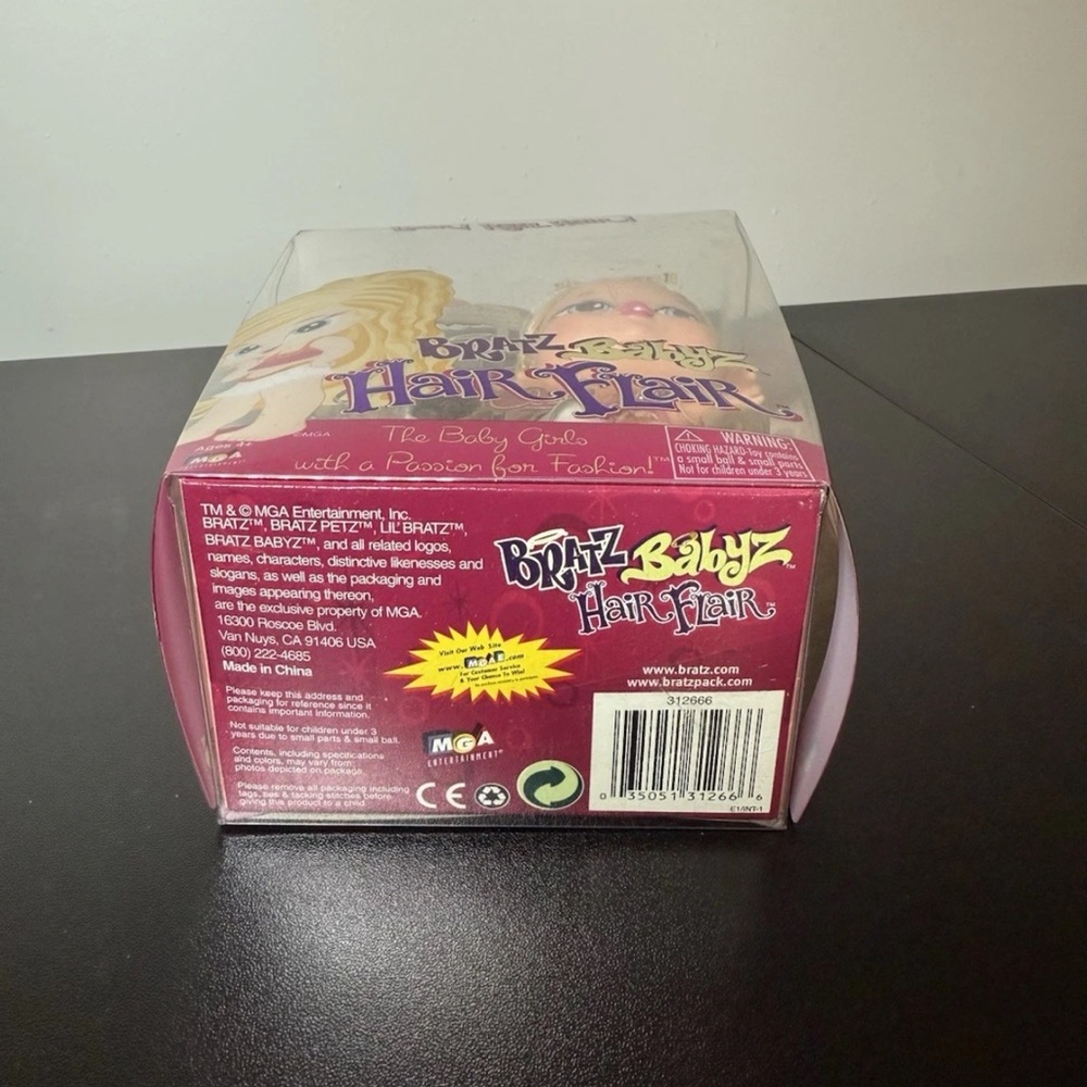 RARE Bratz Babyz Hair Flair Cloe 2006 1st Edition NIB - Picture 5 of 6